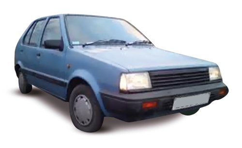 5 Door Hatchback 1985-1988 5 Door Hatchback 1985-1988
