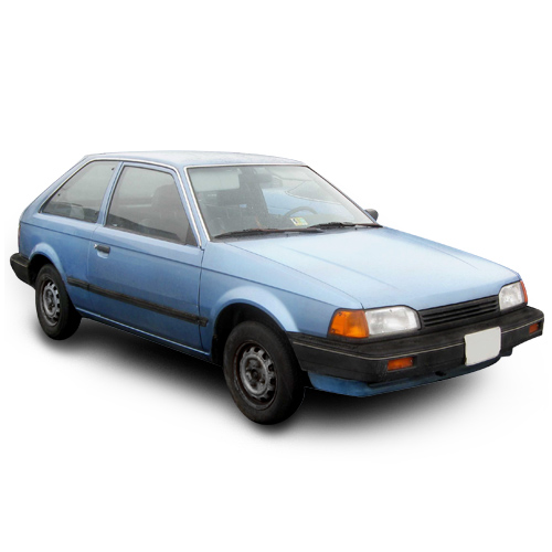 3 Door Hatchback 1987-1989 3 Door Hatchback 1987-1989