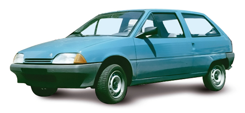3 Door Hatchback 1986-1991 3 Door Hatchback 1986-1991