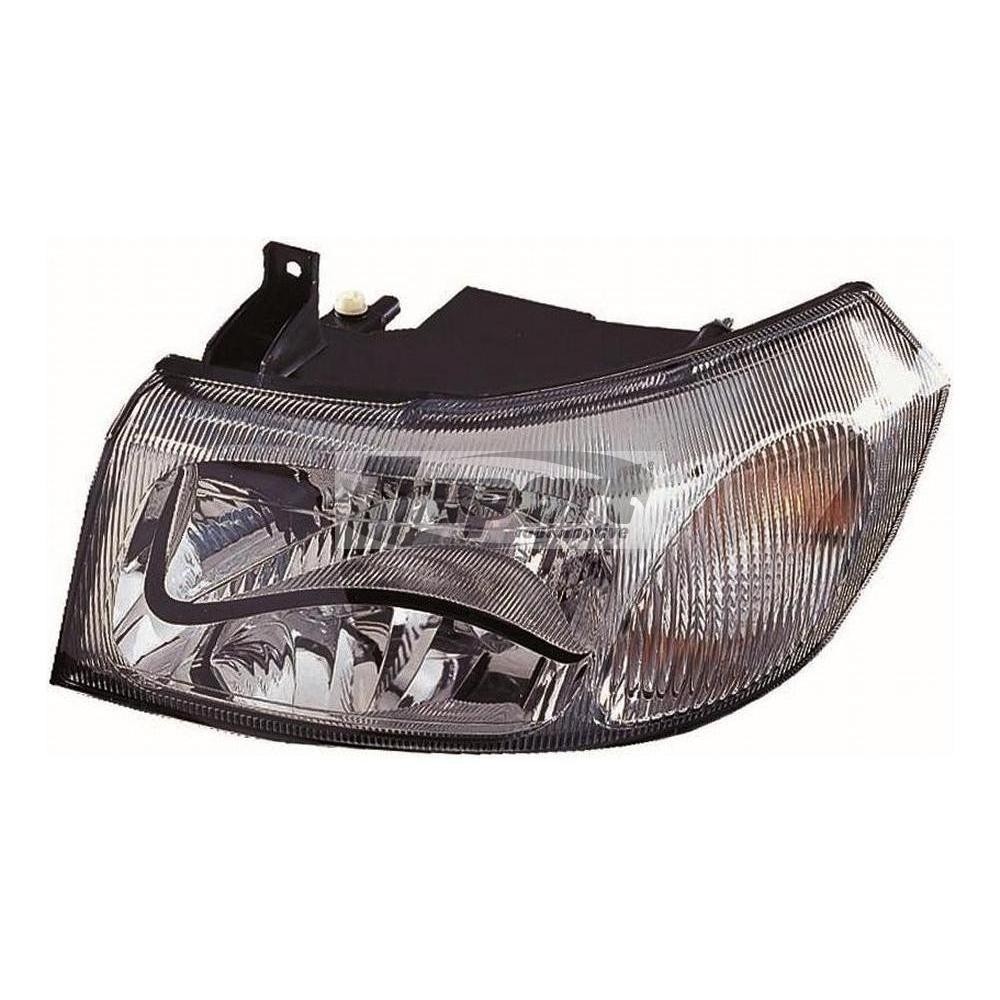 Ford Transit Mk6 2000-2006 Headlamp Electric & Manual Chrome Type